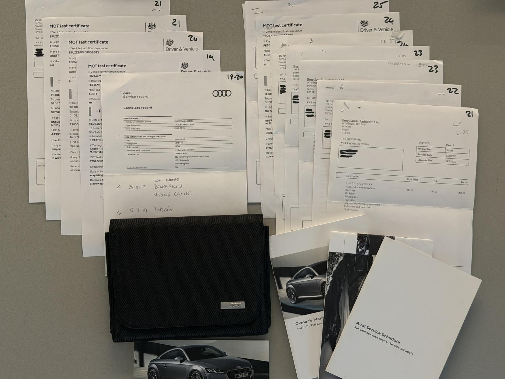 Audi TT 2.0 TDI ultra Sport Coupe 3dr Diesel Manual Euro 6 (s/s) (184 ps)