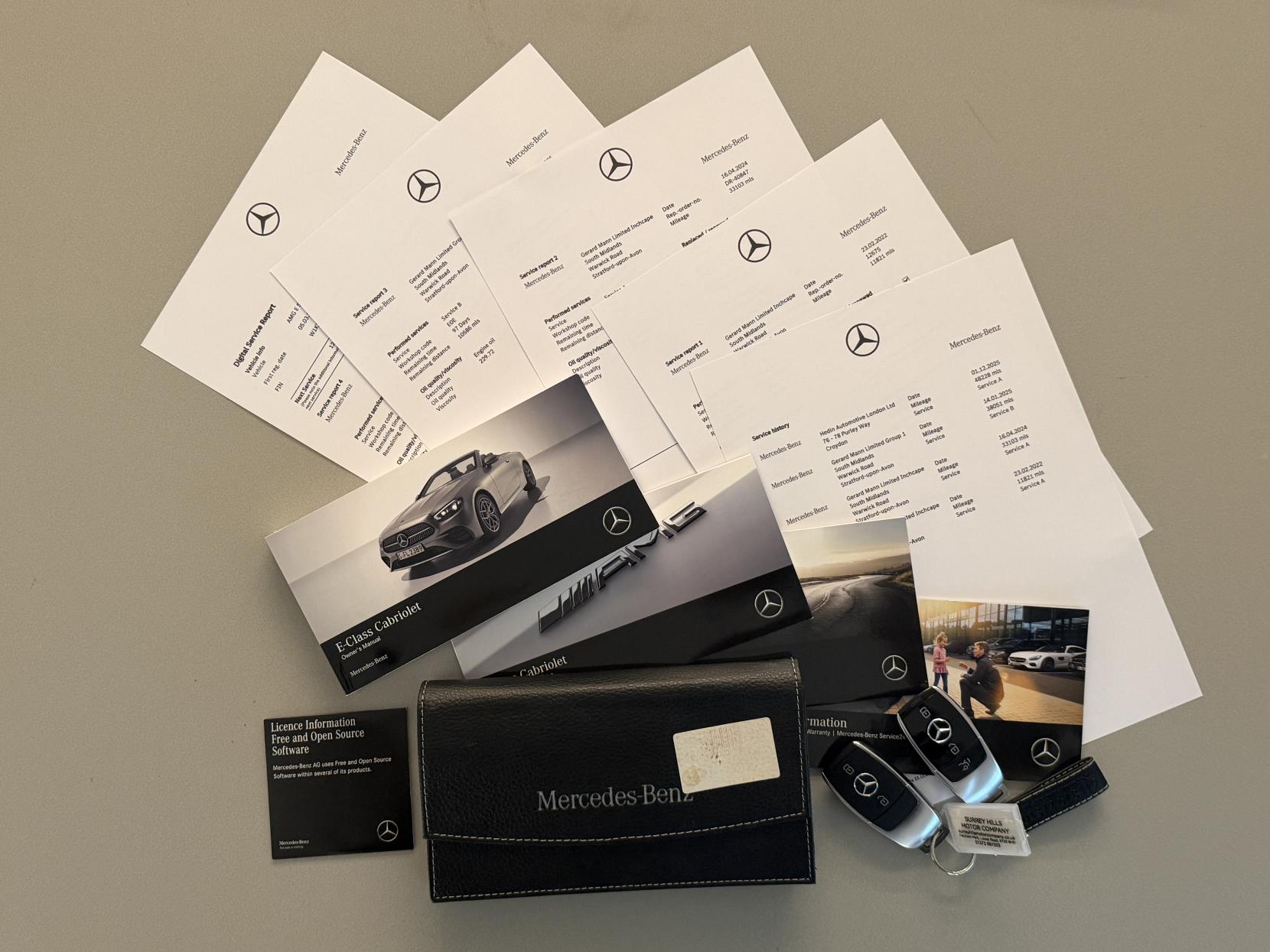 Mercedes-Benz E Class 3.0 E53h BiTurbo MHEV AMG Night Edition (Premium Plus) Cabriolet 2dr Petrol Hybrid SpdS TCT 4MATIC+ Euro 6 (s/s) (457 ps)