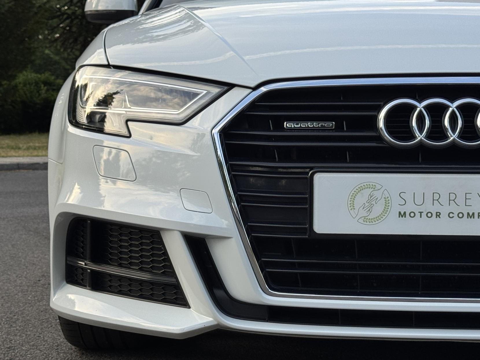 Audi A3 2.0 TDI S line Hatchback 3dr Diesel S Tronic Auto 6Spd quattro Euro 6 (s/s) (184 ps)