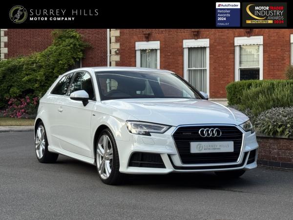 Audi A3 2.0 TDI S line Hatchback 3dr Diesel S Tronic Auto 6Spd quattro Euro 6 (s/s) (184 ps)