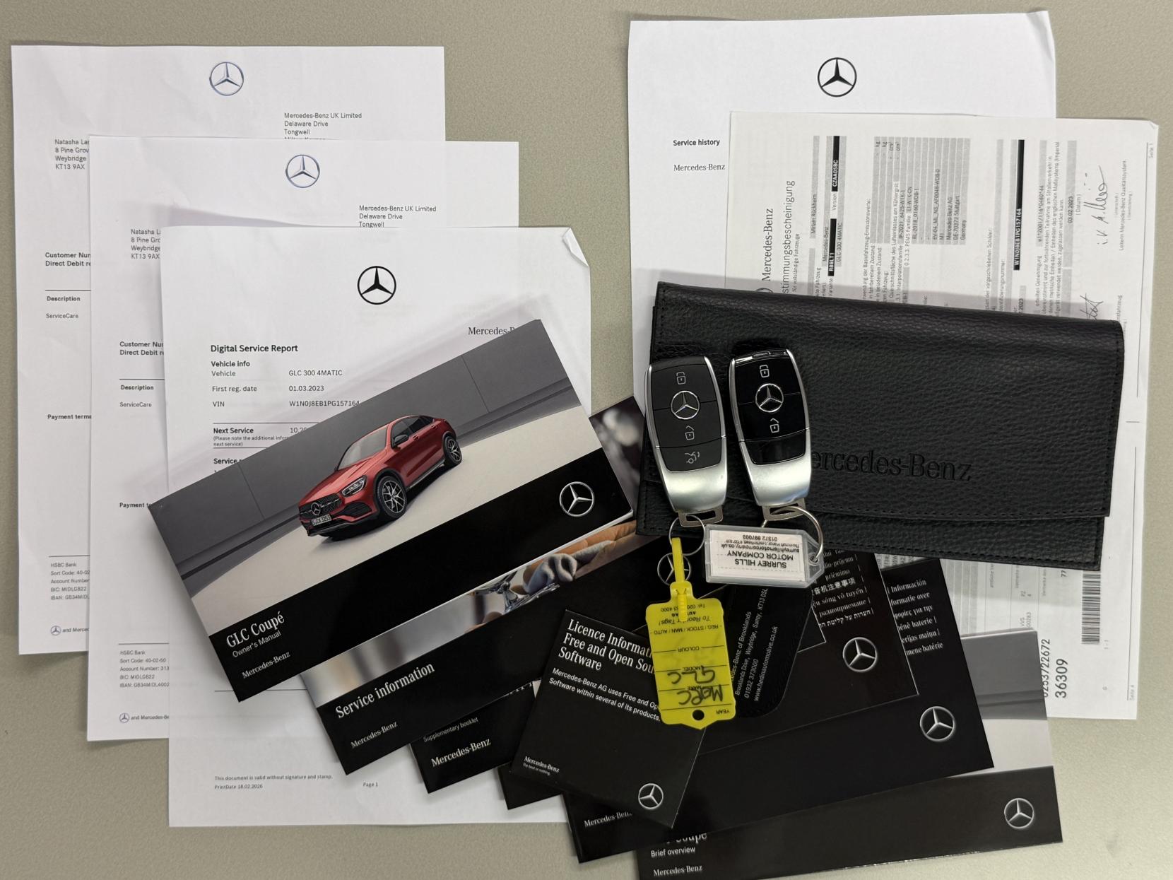 Mercedes-Benz GLC 2.0 GLC300h MHEV AMG Line Coupe 5dr Petrol Hybrid G-Tronic+ 4MATIC Euro 6 (s/s) (272 ps)