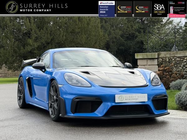 Porsche 718 Cayman 4.0 GT4 RS Coupe 2dr Petrol PDK Euro 6 (s/s) (500 ps)