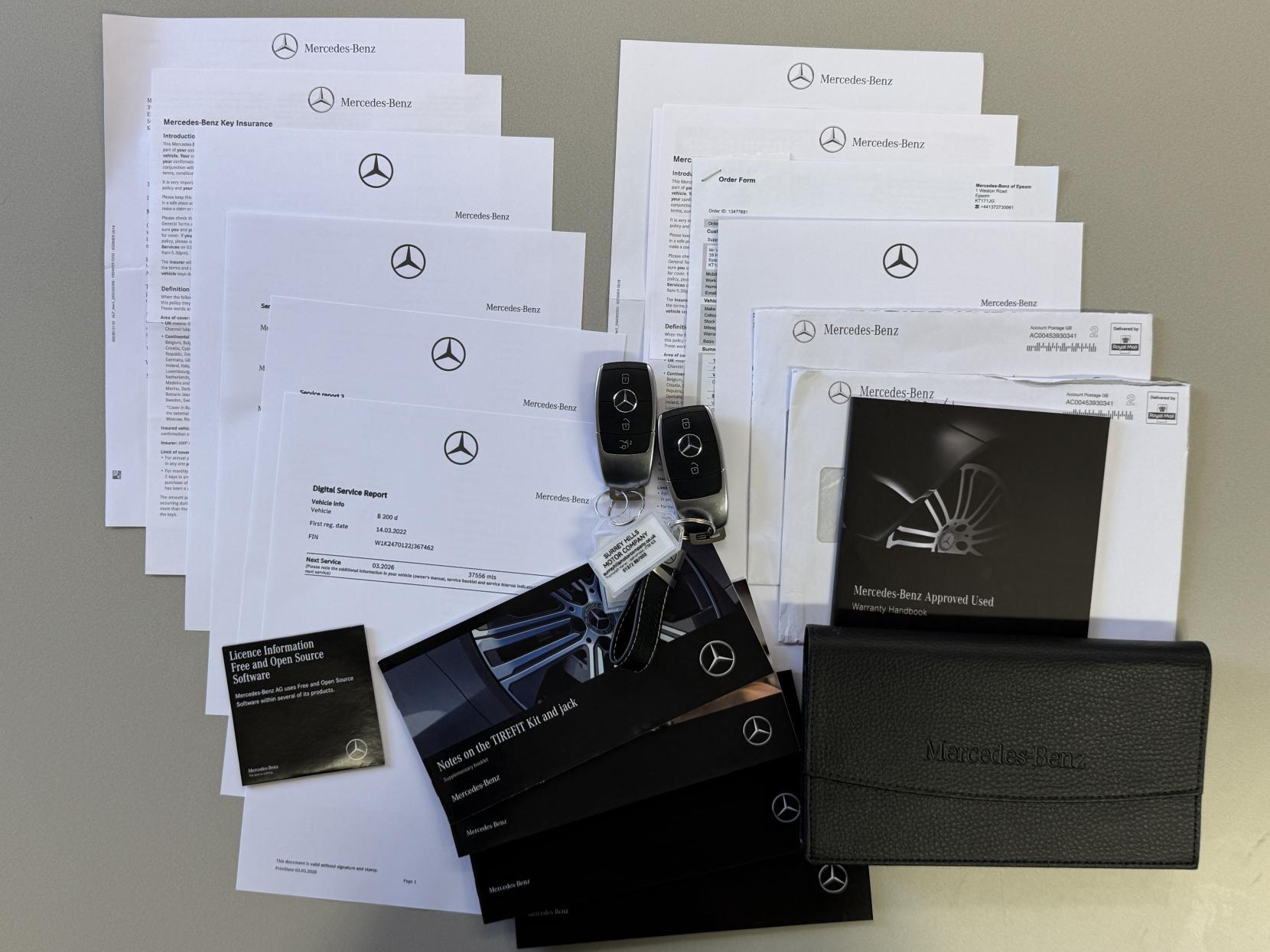 Mercedes-Benz B Class 2.0 B200d AMG Line Edition (Executive) MPV 5dr Diesel 8G-DCT Euro 6 (s/s) (150 ps)