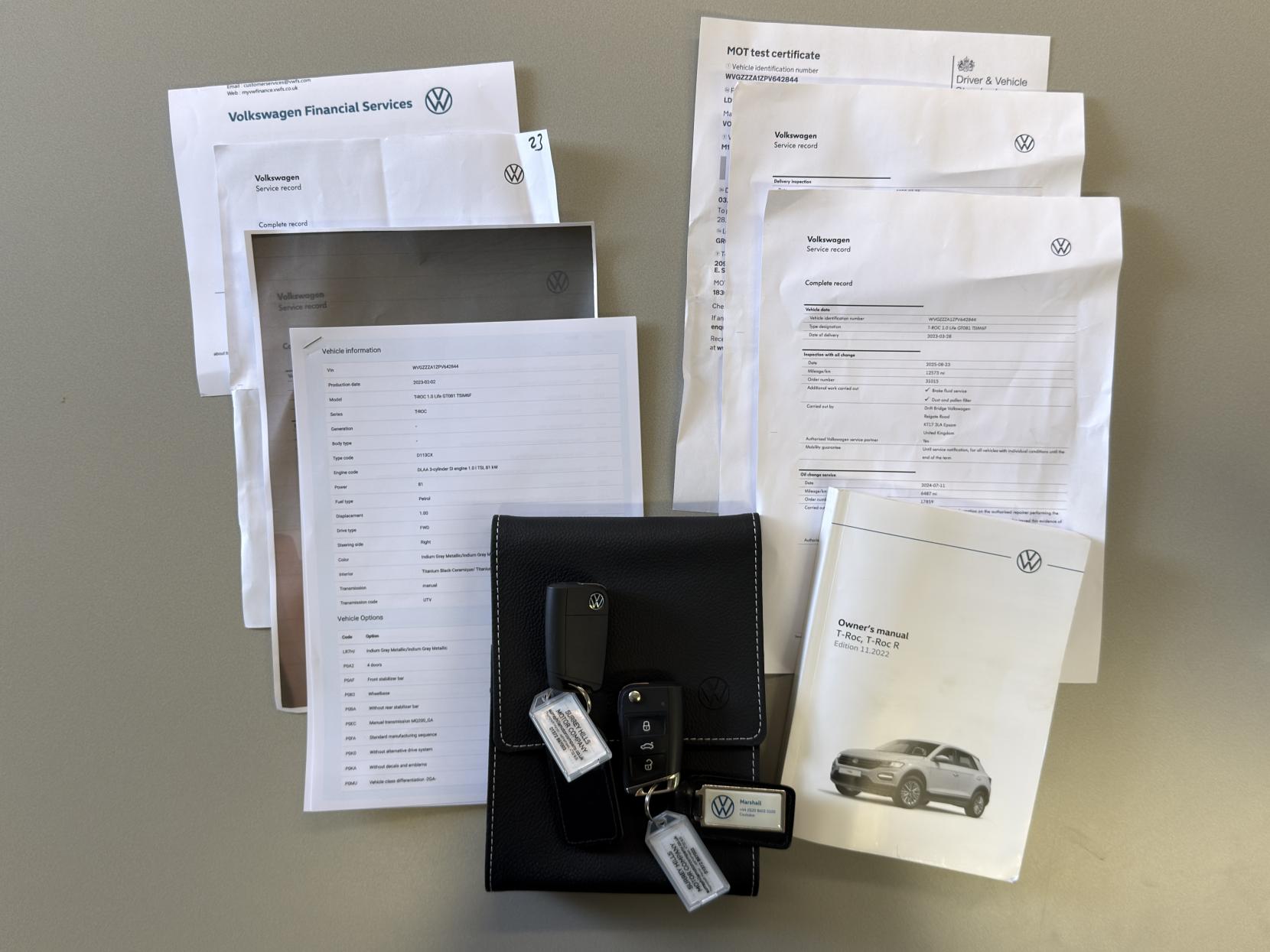 Volkswagen T-Roc 1.0 TSI Life SUV 5dr Petrol Manual Euro 6 (s/s) (110 ps)