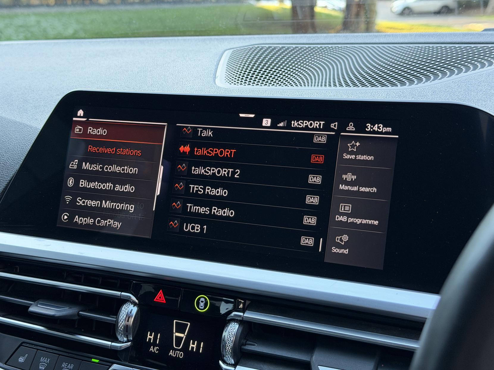 BMW 3 Series 2.0 320i M Sport Saloon 4dr Petrol Auto Euro 6 (s/s) (184 ps)