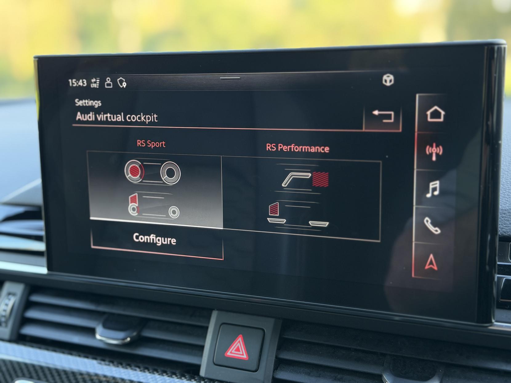 Audi RS5 2.9 TFSI V6 Carbon Black Sportback 5dr Petrol Tiptronic quattro Euro 6 (s/s) (450 ps)