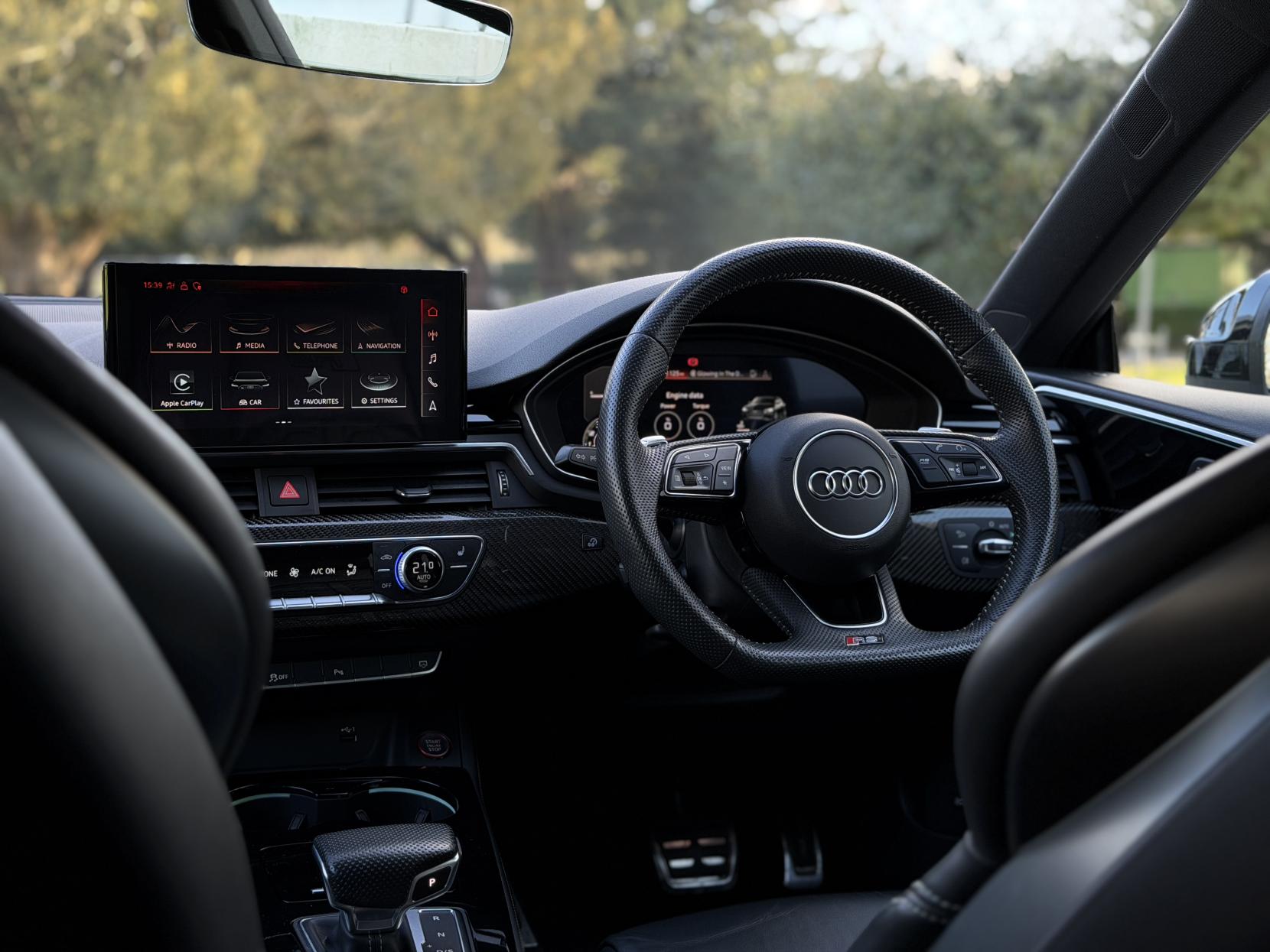 Audi RS5 2.9 TFSI V6 Carbon Black Sportback 5dr Petrol Tiptronic quattro Euro 6 (s/s) (450 ps)