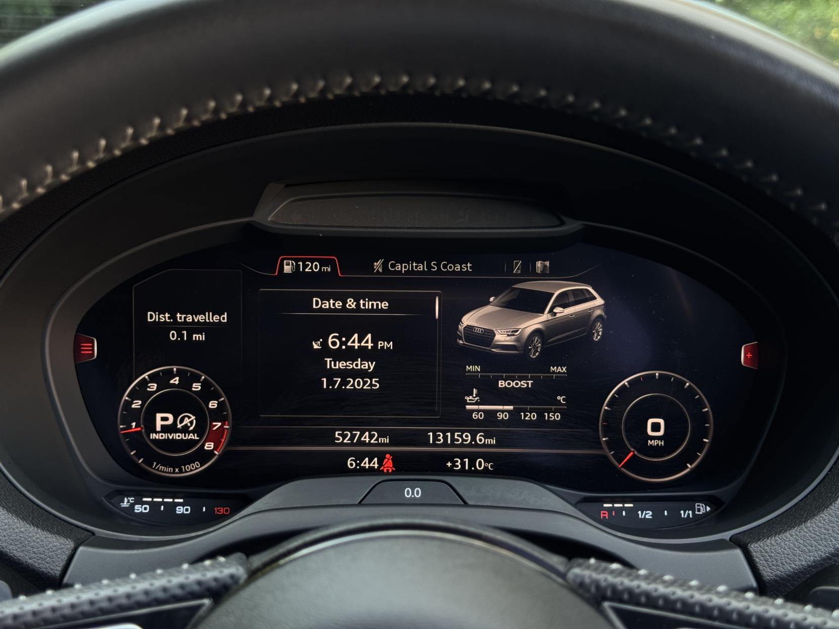 Audi S3 2.0 TFSI Sportback 5dr Petrol S Tronic quattro Euro 6 (s/s) (310 ps)