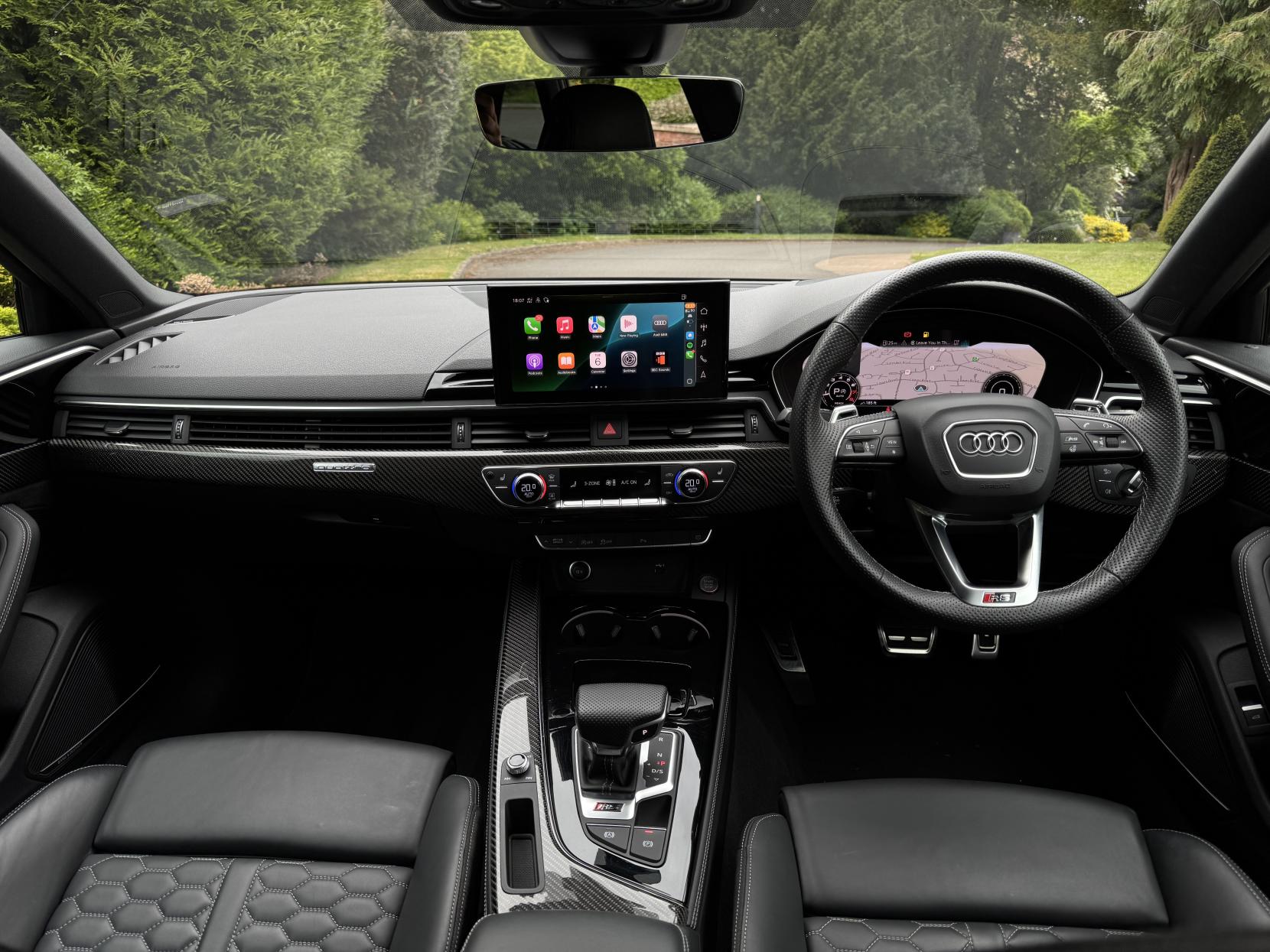Audi RS4 Avant 2.9 TFSI V6 Carbon Black Estate 5dr Petrol Tiptronic quattro Euro 6 (s/s) (450 ps)