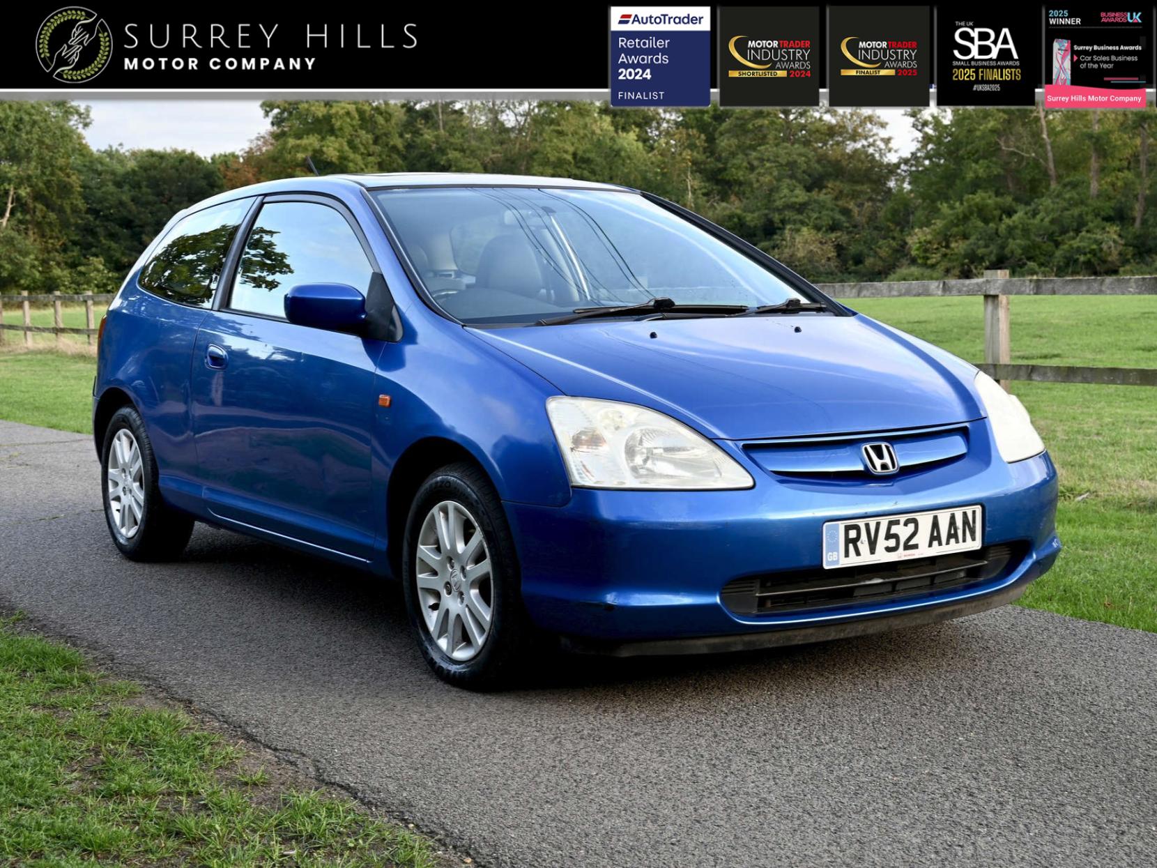 2002 Honda Civic 1.6 i-VTEC SE Sport Hatchback 3dr Petrol Automatic (169 g/km, 108 bhp) PART EX TO CLEAR | AUTOMATIC photo