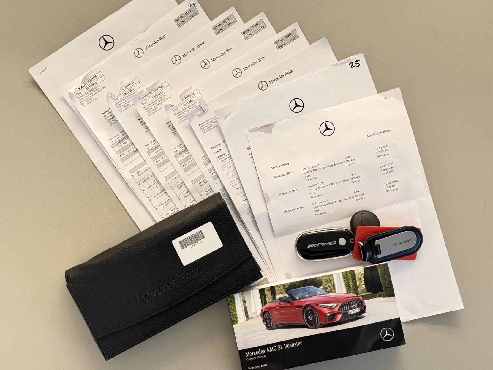 Mercedes-Benz SL 2.0 SL43 AMG Touring (Premium) Convertible 2dr Petrol SpdS MCT Euro 6 (s/s) (381 ps)