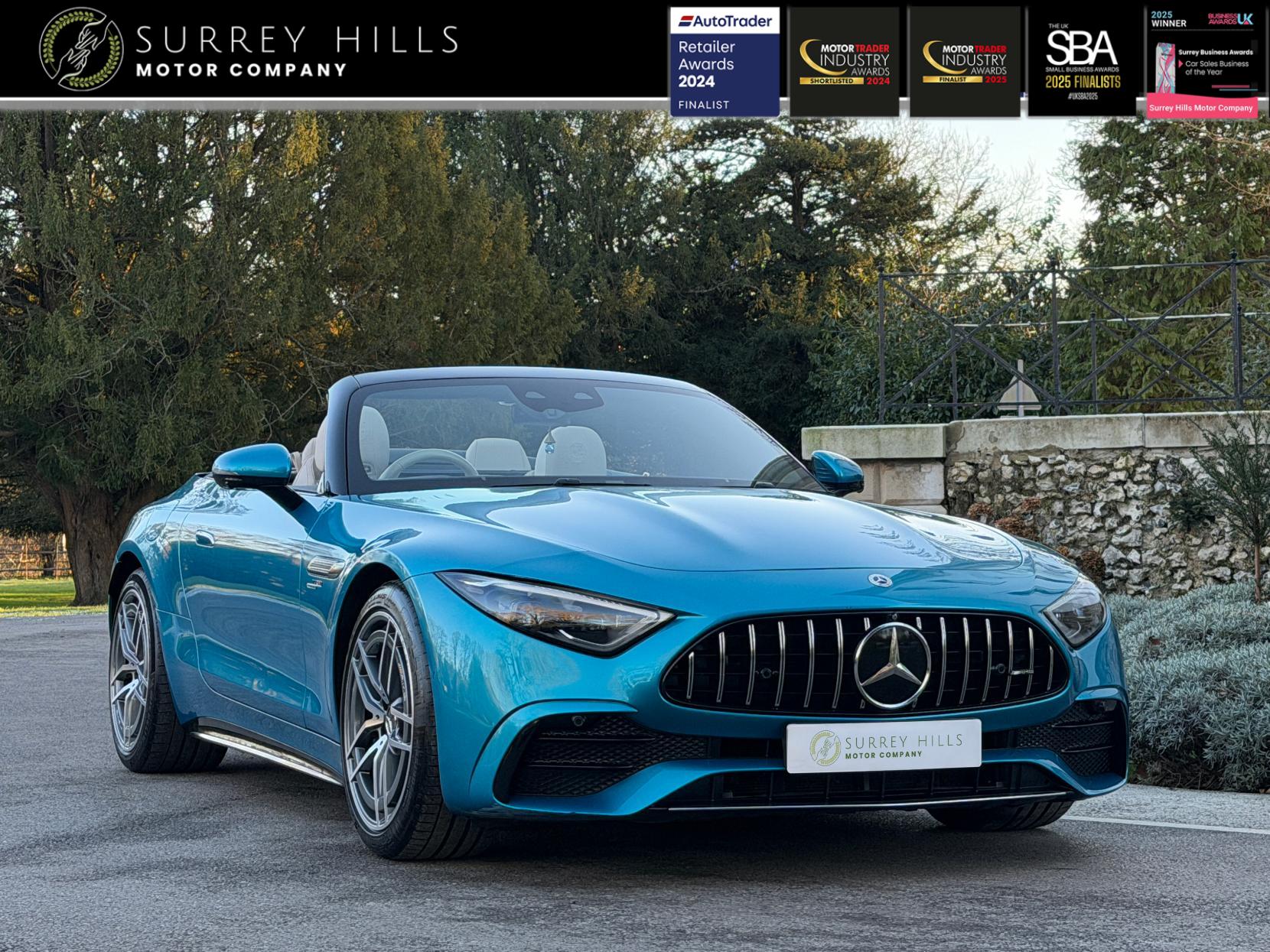 Mercedes-Benz SL 2.0 SL43 AMG Touring (Premium) Convertible 2dr Petrol SpdS MCT Euro 6 (s/s) (381 ps)