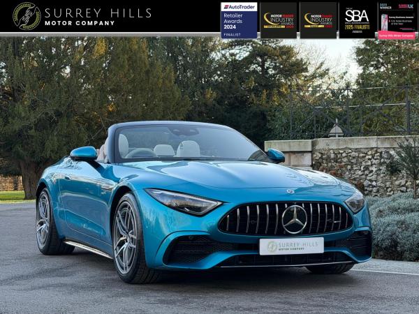 Mercedes-Benz SL 2.0 SL43 AMG Touring (Premium) Convertible 2dr Petrol SpdS MCT Euro 6 (s/s) (381 ps)