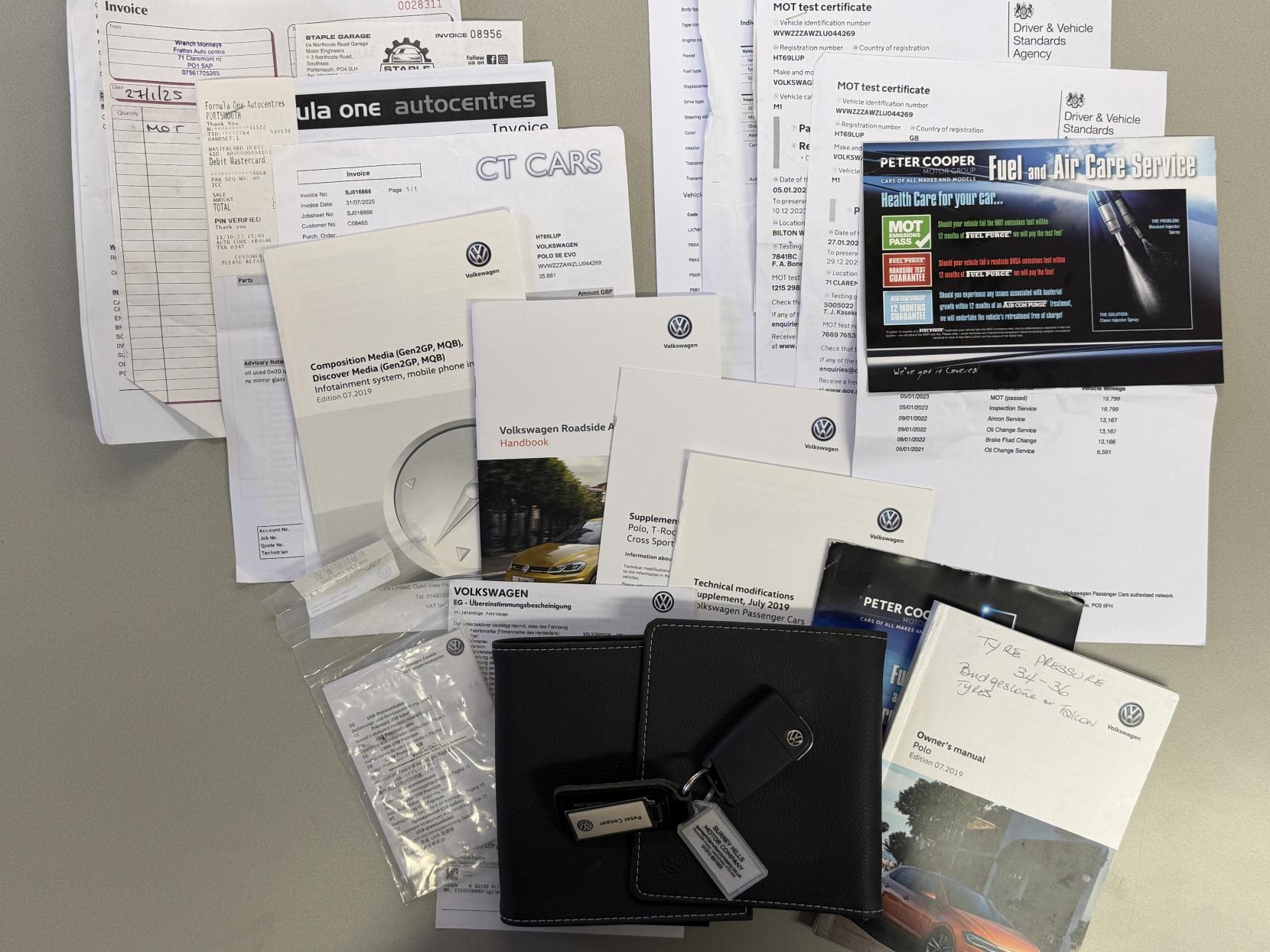 Volkswagen Polo 1.0 EVO SE Hatchback 5dr Petrol Manual Euro 6 (s/s) (80 ps)